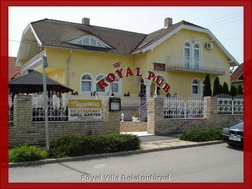 Royal Villa Балатонфюред Екстер'єр фото